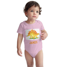 Load image into Gallery viewer, Personalized Baby Onesie Dinosaur I09
