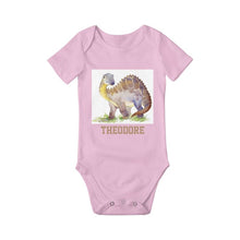 Load image into Gallery viewer, Personalized Baby Onesie Dinosaur I08