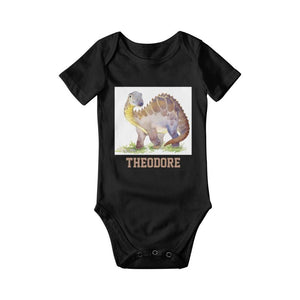 Personalized Baby Onesie Dinosaur I08