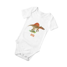 Load image into Gallery viewer, Personalized Baby Onesie Dinosaur I03