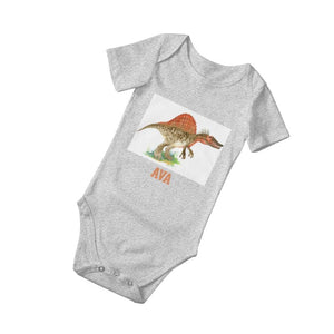 Personalized Baby Onesie Dinosaur I03