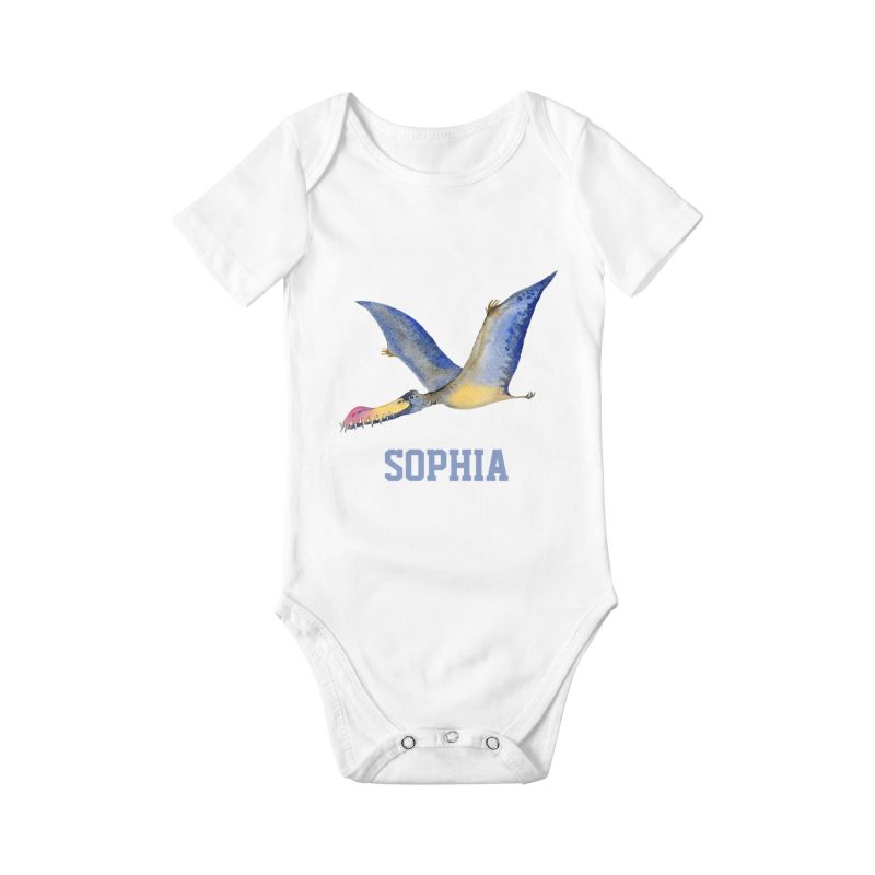 Personalized Baby Onesie Dinosaur I01 Oak Bay Online Store