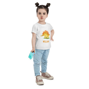 Personalized Kids Tee Dinosaur I03