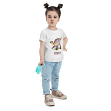 Load image into Gallery viewer, Personalized Kids Tee Dinosaur I07