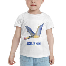 Load image into Gallery viewer, Personalized Kids Tee Dinosaur I12