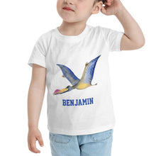 Load image into Gallery viewer, Personalized Kids Tee Dinosaur I12