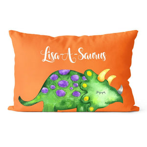 Personalize Name Cushion Dinosaur 07