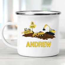 Load image into Gallery viewer, Personalized Kids Truck Mug08
