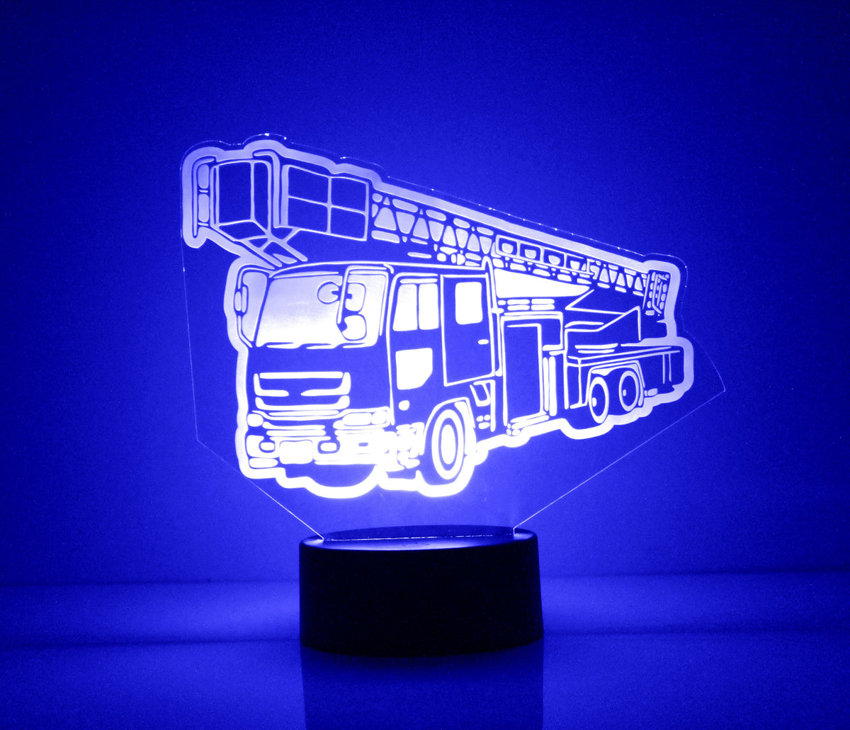 Custom Truck Night Lights with Name / 7 Color Changing LED Lamp III06 Oak Bay Online Store
