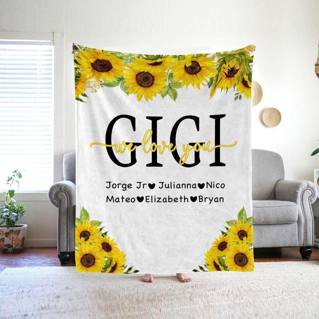 Personalized  Flora Blanket 10