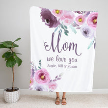 Load image into Gallery viewer, Personalized  Flora Blanket 30