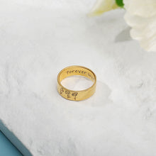 Load image into Gallery viewer, 誕生花 名入れ 刻印 リング