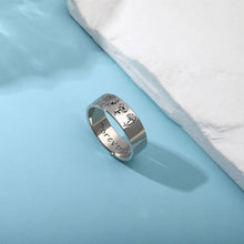 Load image into Gallery viewer, 誕生花 名入れ 刻印 リング