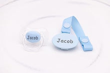Load image into Gallery viewer, Personalized Pacifier and Pacifier Clip