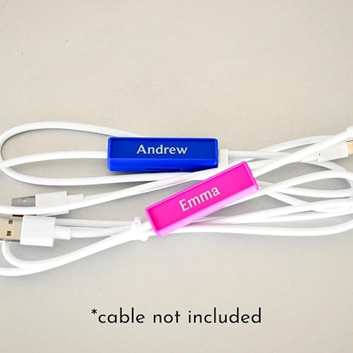 Personalized Phone Charger Name Tag