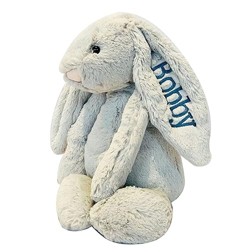 Embroidered Plush Bunny With Child's Name