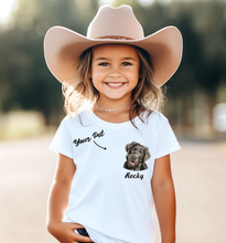 Load image into Gallery viewer, Custom Pet Kids Shirt