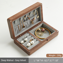 Load image into Gallery viewer, Personalized Wooden Jewelry Box