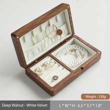 Load image into Gallery viewer, Personalized Wooden Jewelry Box