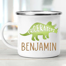 Load image into Gallery viewer, Personalized Dinosaur Mug03