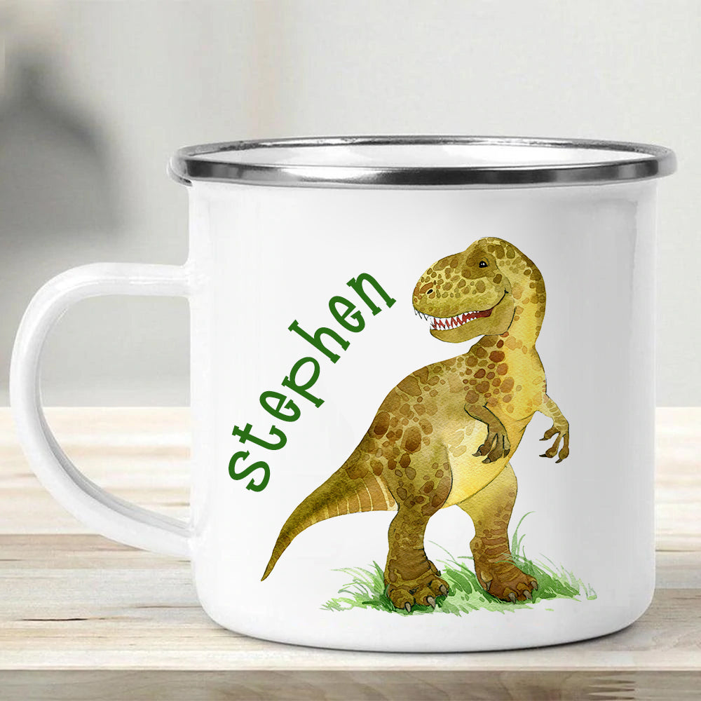 Personalized Cartoon Dinosaur Mug V09