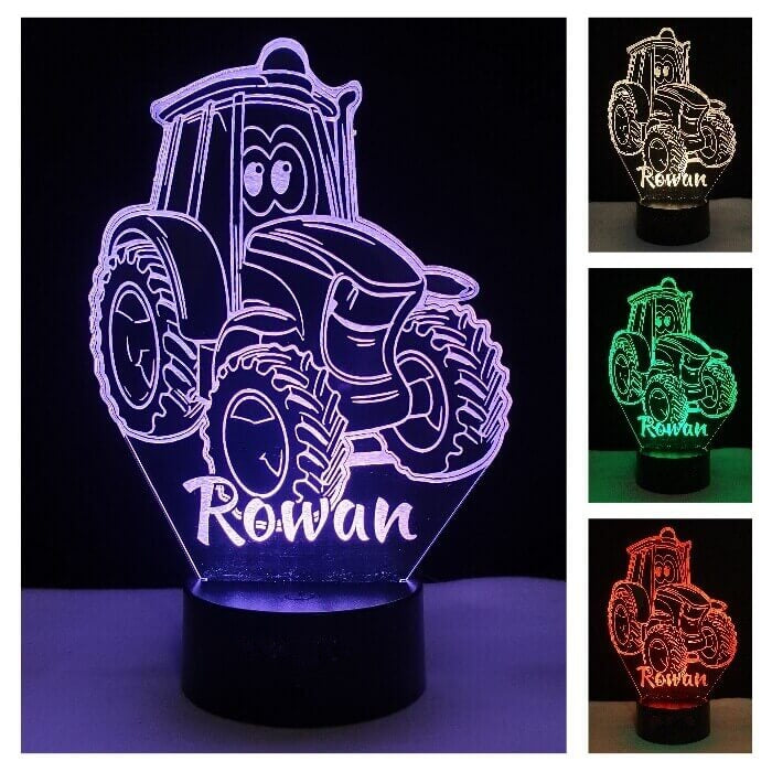 Custom Truck Night Lights with Name 16 Colors IV13
