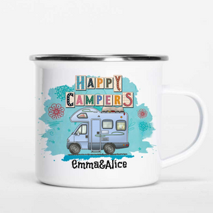 Personalized Happy Campers Mugs - Truck I17