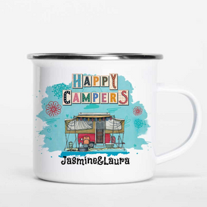 Personalized Happy Campers Mugs - Truck I18