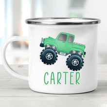 Load image into Gallery viewer, Personalized Kids Truck Mug11