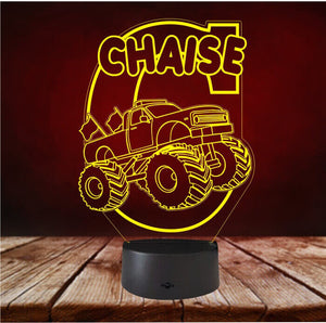Custom Truck Night Lights with Name 16 Colors IV19
