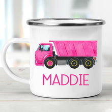 Load image into Gallery viewer, Personalized Kids Truck Mug21