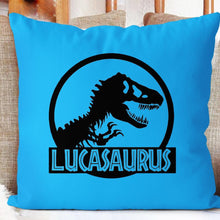 Load image into Gallery viewer, Personalize Name Cushion Dinosaur 01