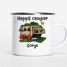 Load image into Gallery viewer, Personalized Happy Campers Mugs I06