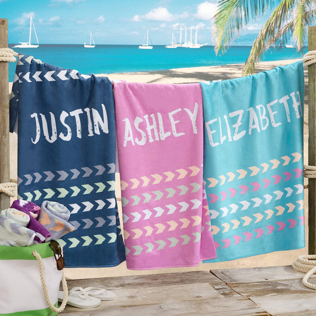 Personalized Beach Towels V18