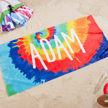 Load image into Gallery viewer, Personalized Beach Towels V19