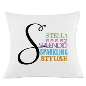 Personalize All About Her Cushion