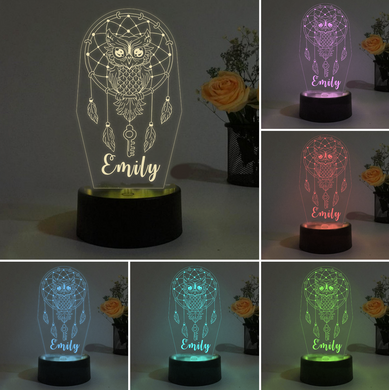 Custom Owl Night Lights I04