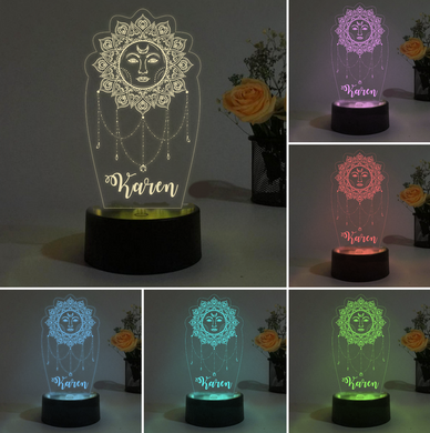 Custom Sun Night Lights I03