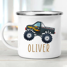 Load image into Gallery viewer, Personalized Kids Truck Mug09