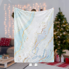 Load image into Gallery viewer, Personalized Christmas Colorful Blanket 01