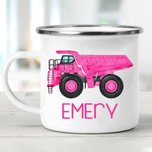 Load image into Gallery viewer, Personalized Kids Truck Mug20