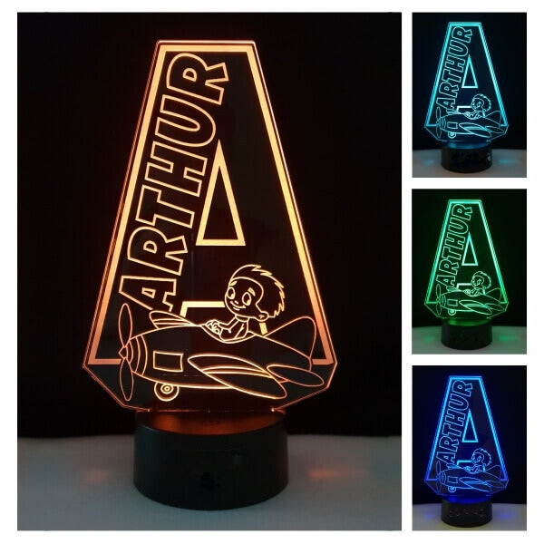 Custom Truck Night Lights with Name 16 Colors IV02