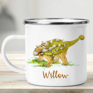 Personalized Cartoon Dinosaur Mug V01