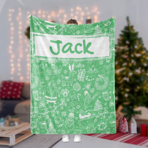 Personalized Christmas Blanket II01