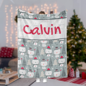 Personalized Christmas Blanket II03