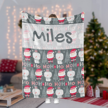 Load image into Gallery viewer, Personalized Christmas Blanket II03