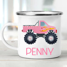 Load image into Gallery viewer, Personalized Kids Truck Mug18
