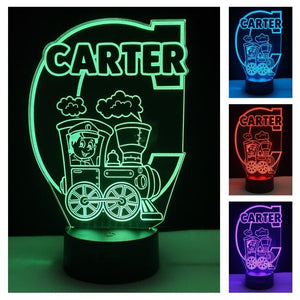 Custom Truck Night Lights with Name 16 Colors IV03