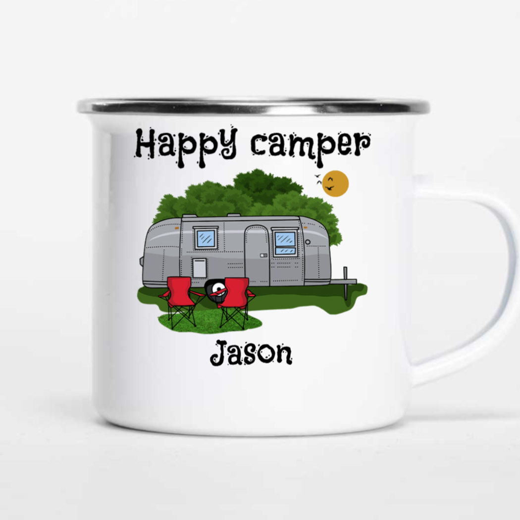 Personalized Happy Campers Mugs I02