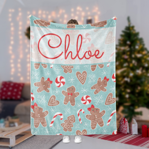 Personalized Christmas Blanket II11